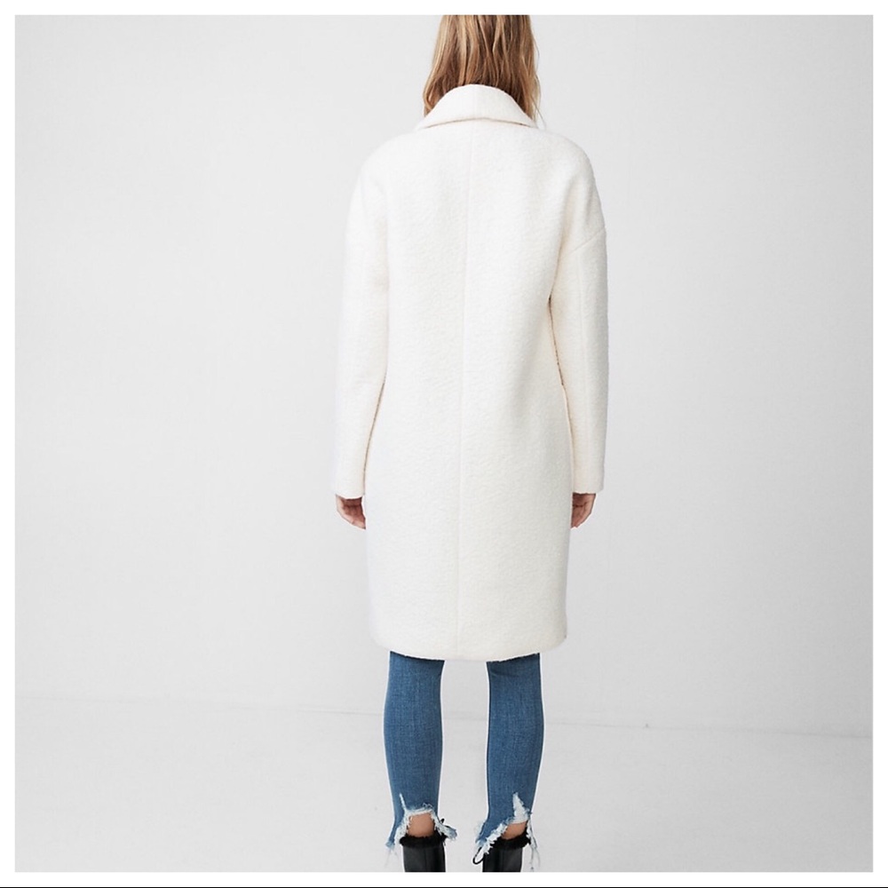 NWT | Express Wool Cocoon Coat - Picture 3 of 7